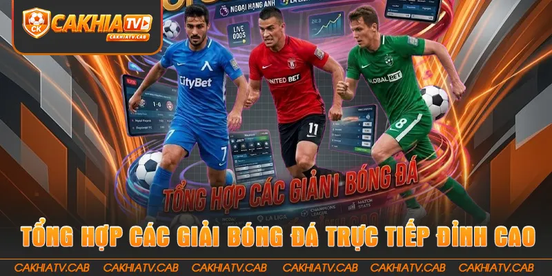 Tổng hợp các giải bóng đá trực tiếp đỉnh cao
